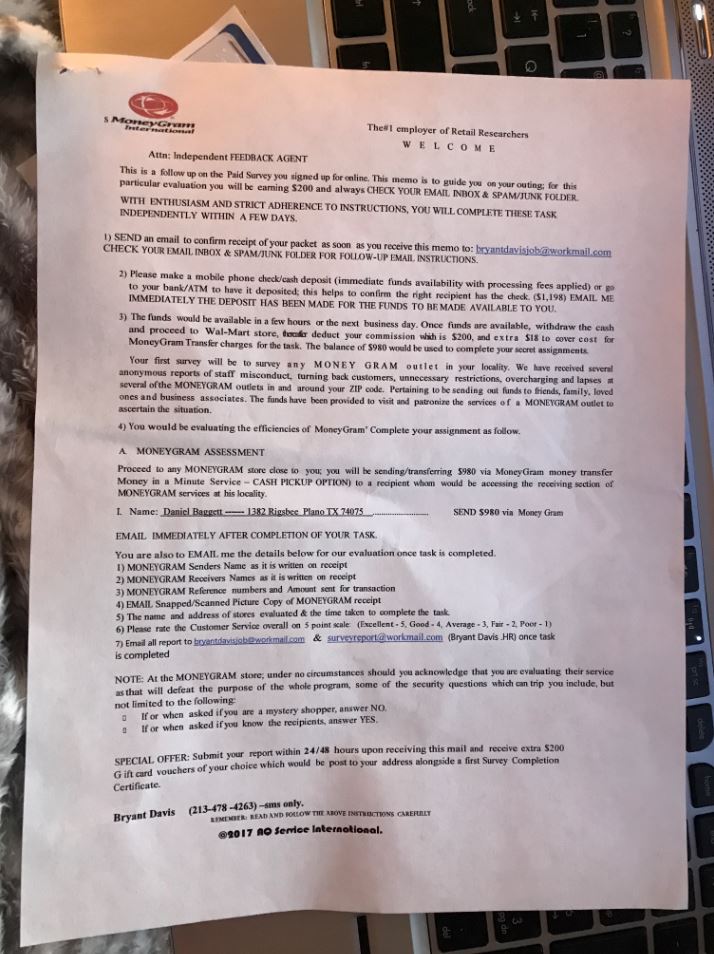 Alert Beware Of Scams Aq Services International The Scammer Audaciously Mentioned That He Was From A Legitimate Company And Brazenly Names In This Case It Aq Services